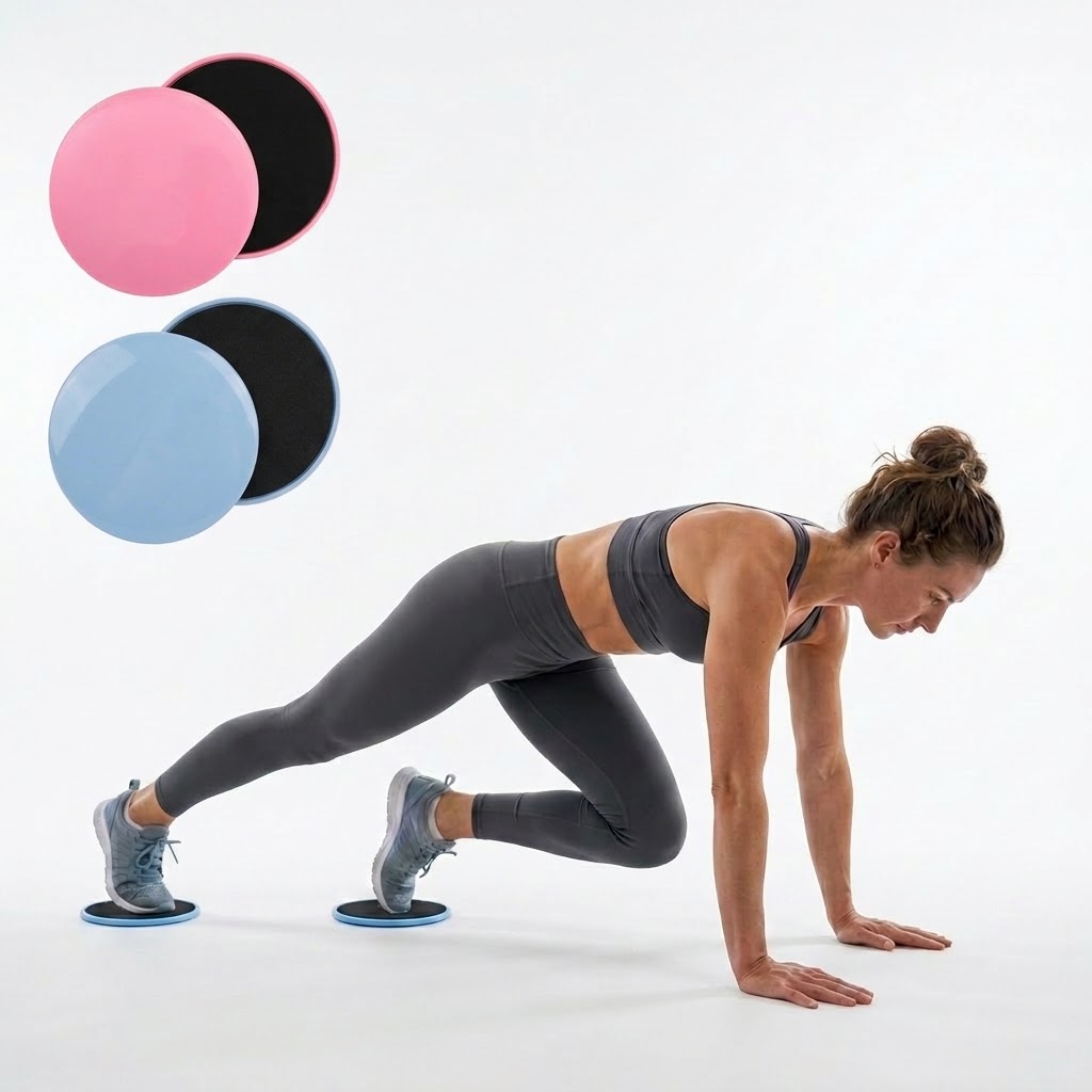 Yoga Fitness Training - Placas Deslizantes para Entrenamiento del Core