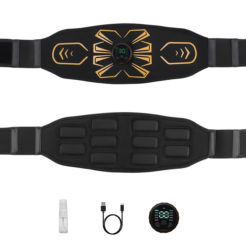 Weight Lifting Belt - Entrenador Abdominal Inteligente, Tonificador Muscular, Cinturón