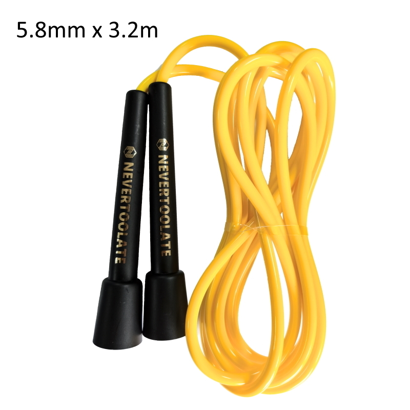 Speed Skipping Rope - NEVERTOOLATE 143 gramos 5,8mm de diámetro