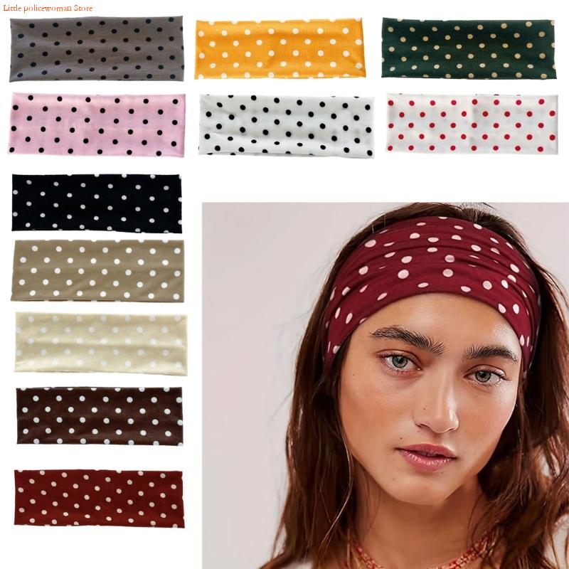 Yoga Fitness Band - Gorros transpirables con estampado puntos F92D