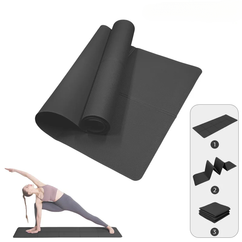 Yoga And Fitness Studio - Esterilla de Yoga Plegable, Esterilla de