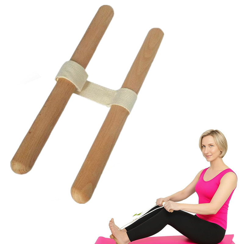 Yoga Fitness & Nutrition Llp - Estirador de isquiotibiales con correa ajustable