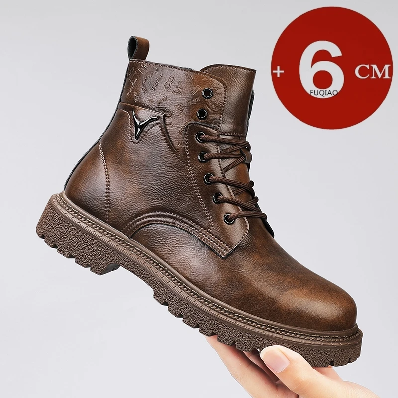 Ankle Weights - Botas invisibles de 6cm para hombre,