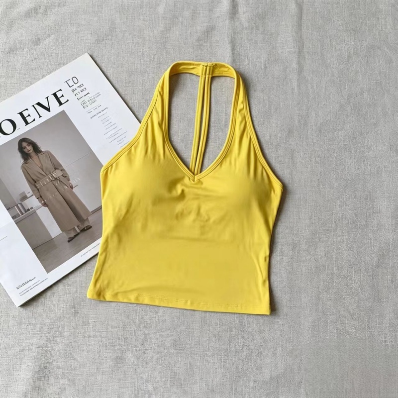 Yoga And Fitness Studio - Camiseta sin mangas con cuello en