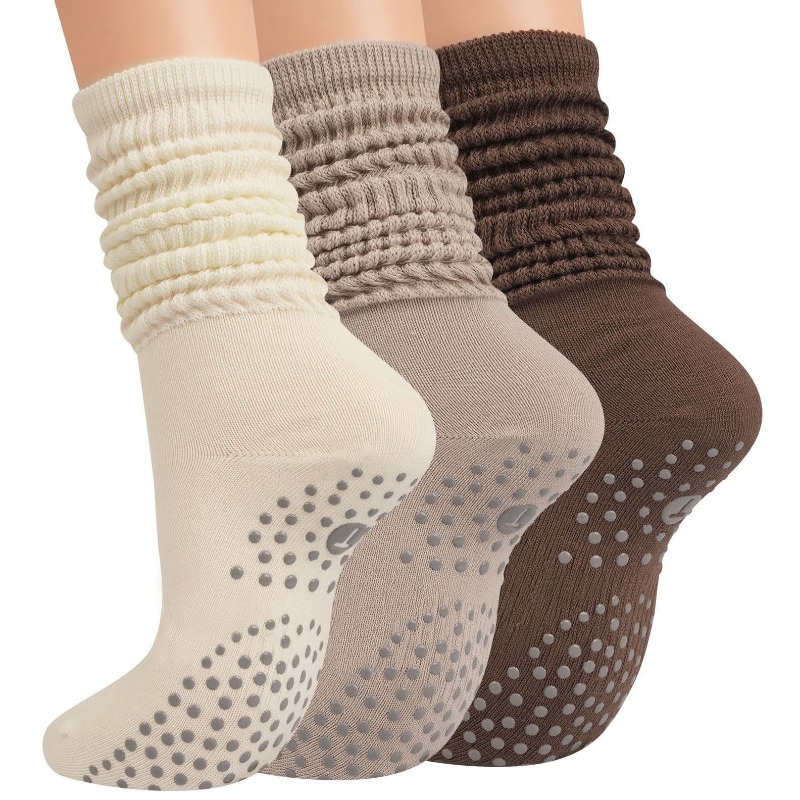 Yoga Fitness Bar - 1 Par de Calcetines de Pilates