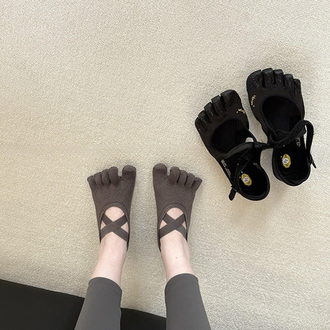 Yoga And Fitness Studio - Calcetines de Yoga para Mujer con