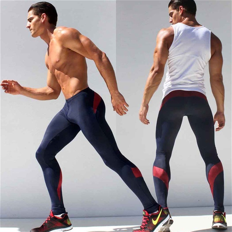 Fitness Yoga Youth - Pantalones deportivos ajustados para hombre, pantalones