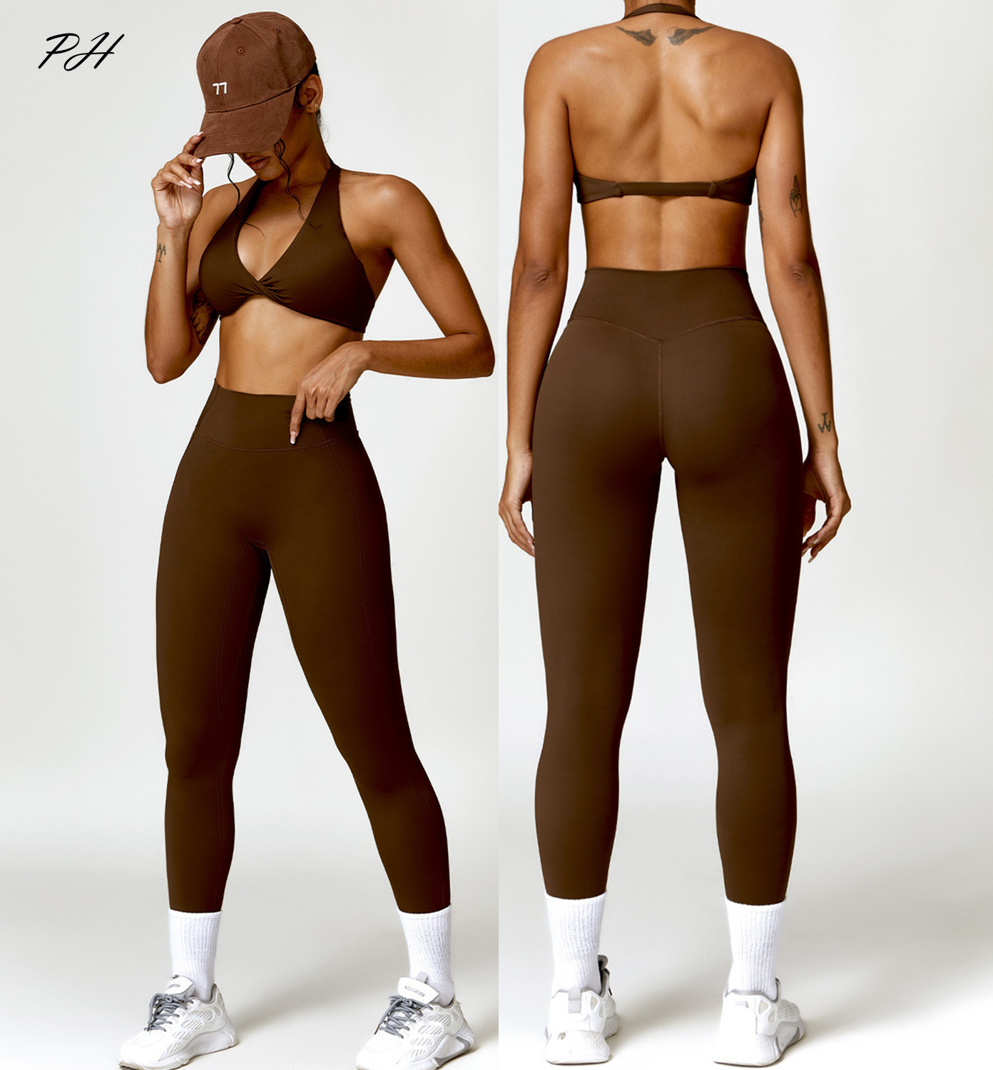 Yoga Fitness Zumba - Conjunto de Yoga de 2 piezas