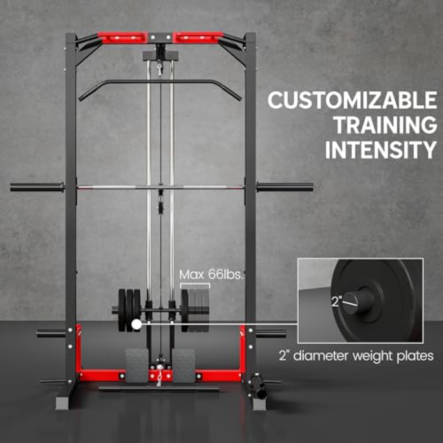 Jaula de potencia multifunción - Lat Pulldown Bar reseña y precio