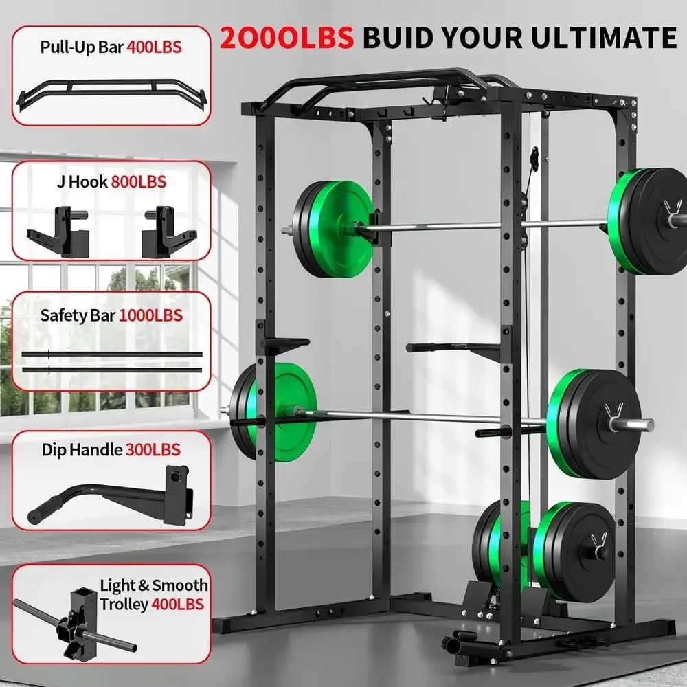 Rack de Potencia con Capacidad - Lat Pulldown Bar reseña y precio
