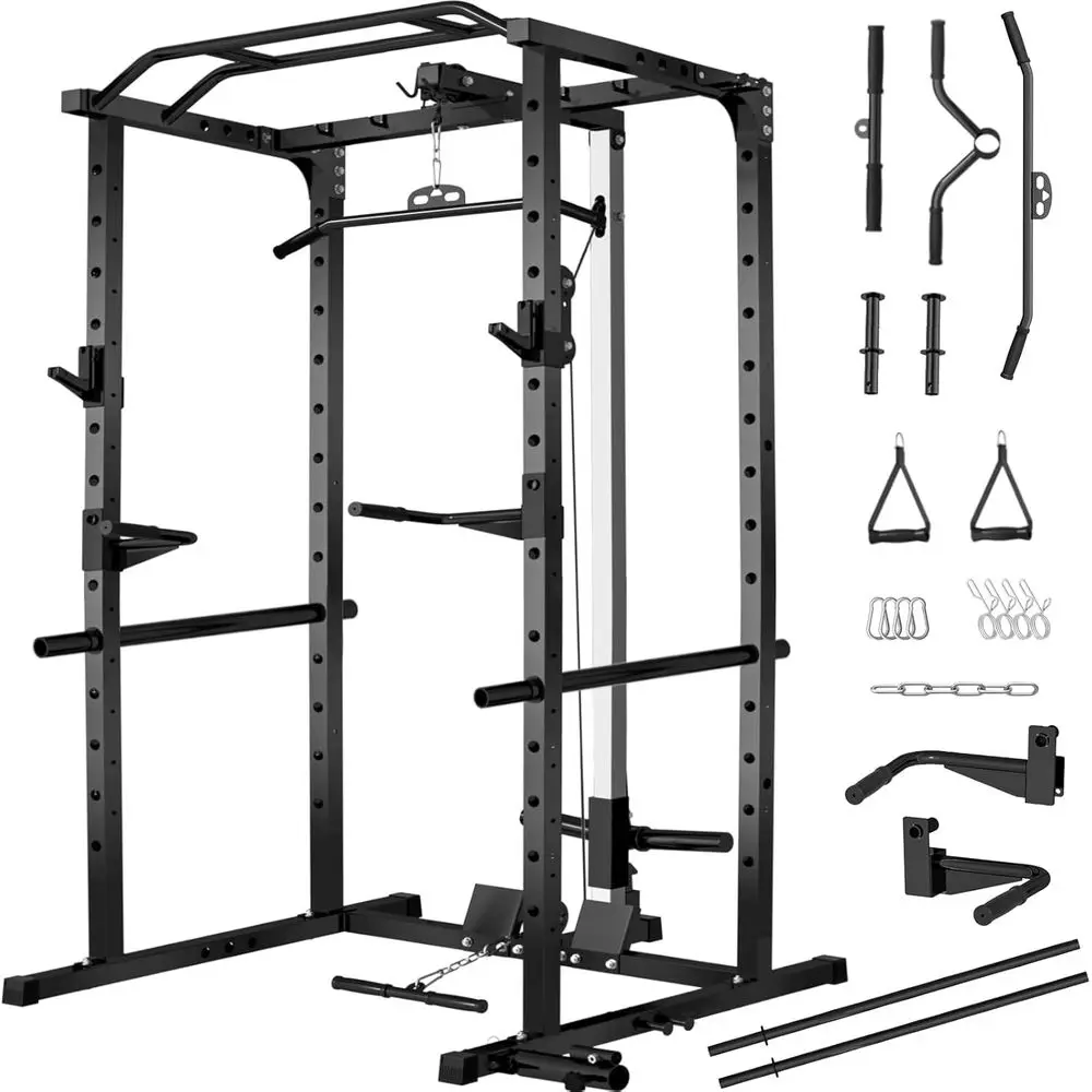 Rack de Potencia con Capacidad - Lat Pulldown Bar reseña y precio