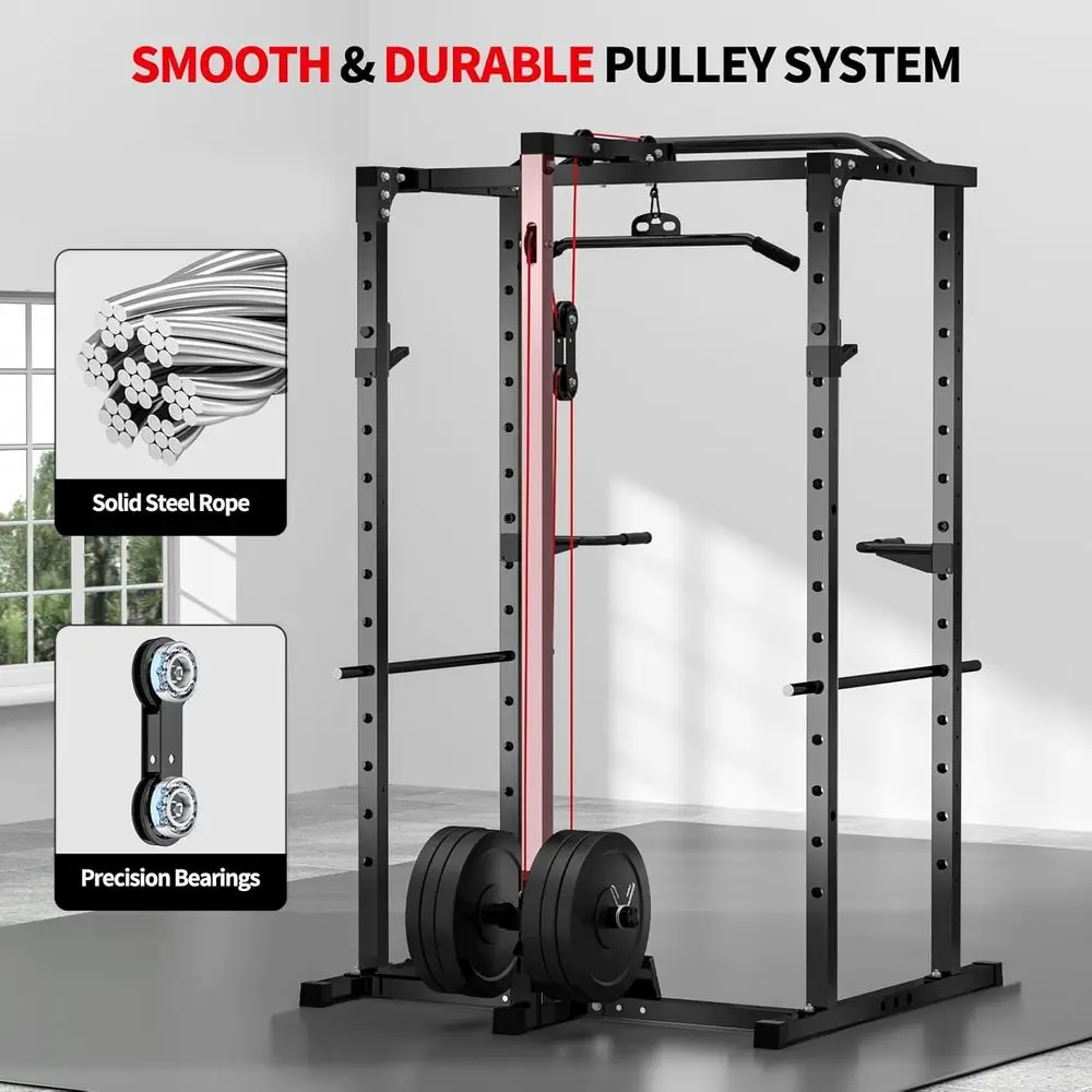 Rack de Potencia con Capacidad - Lat Pulldown Bar reseña y precio