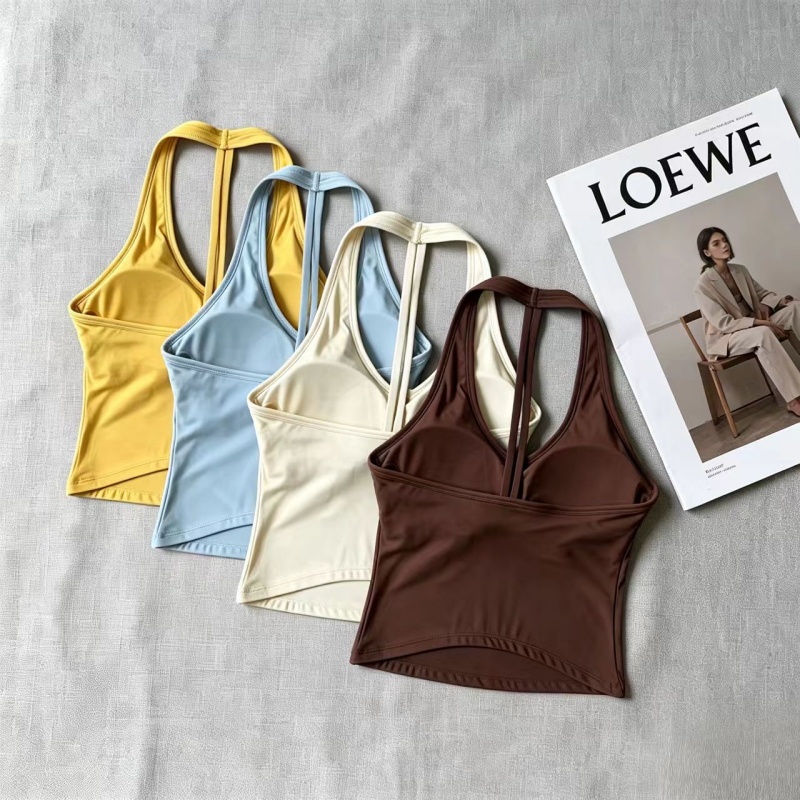 Camiseta sin mangas con cuello - Yoga And Fitness Studio reseña y precio