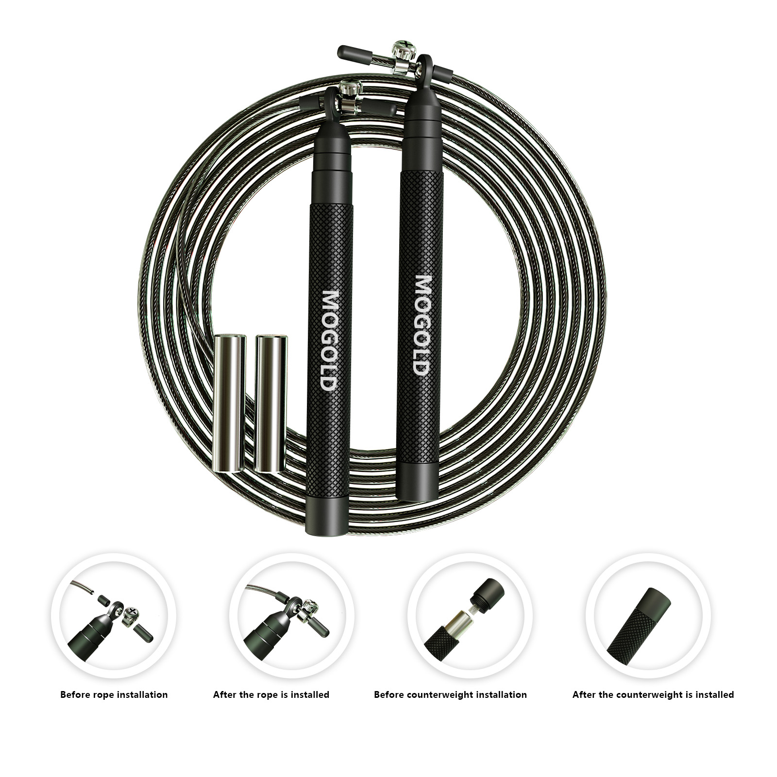 Crossfit cuerda para saltar po - Speed Skipping Rope reseña y precio