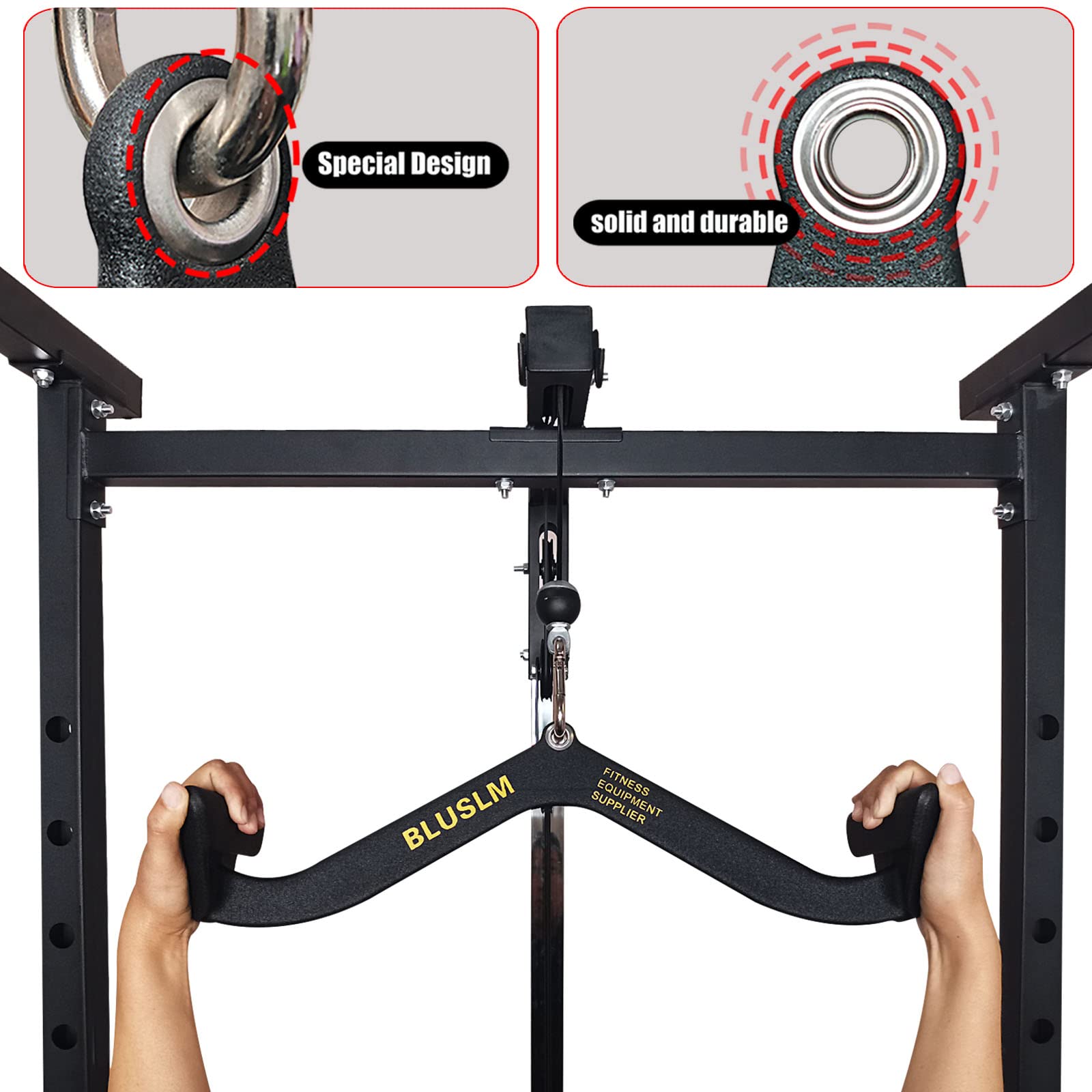 Empuñadura extraíble Lat para  - Lat Pulldown Bar reseña y precio