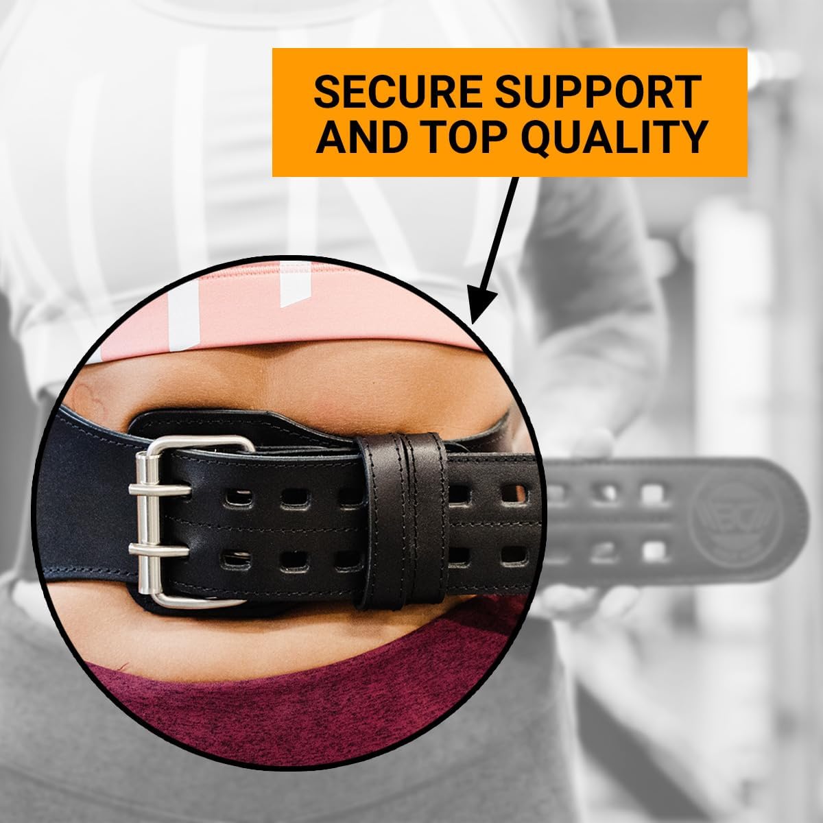 Cinturón de Cuero para Levanta - Weight Lifting Belt reseña y precio