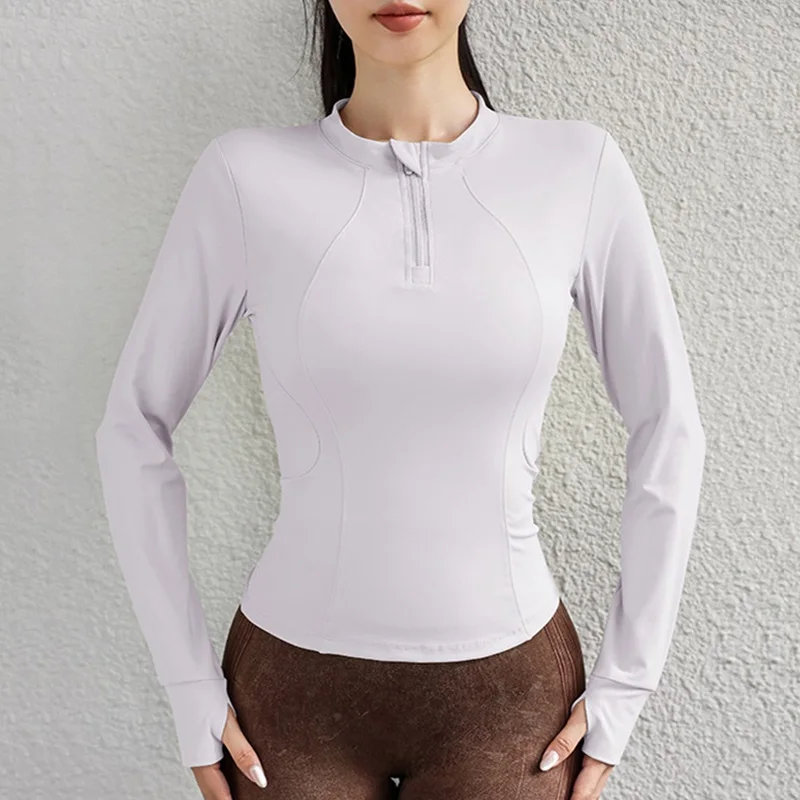 Cloud Hide Running Yoga Shirt  - Yoga Fitness Girl reseña y precio