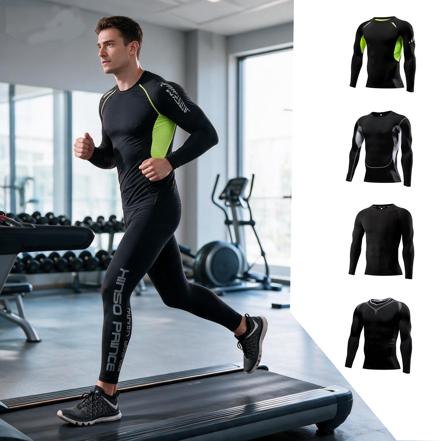 Conjunto Deportivo de Compresi - Yoga Fitness Training reseña y precio