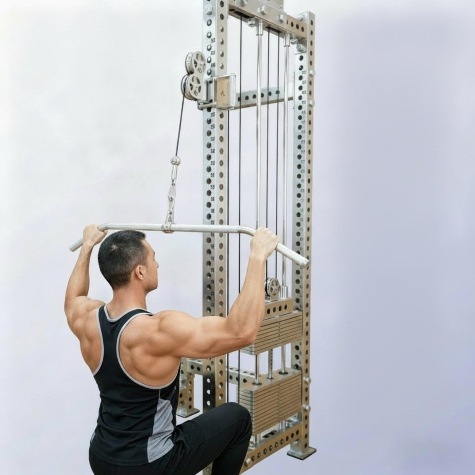 Barra de Polea para Ejercicios - Lat Pulldown Bar reseña y precio
