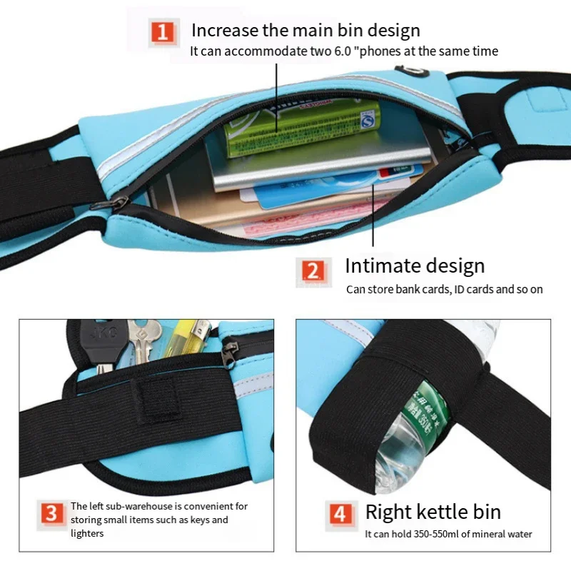 1 bolsa para correr, riñonera  - Weight Lifting Belt reseña y precio